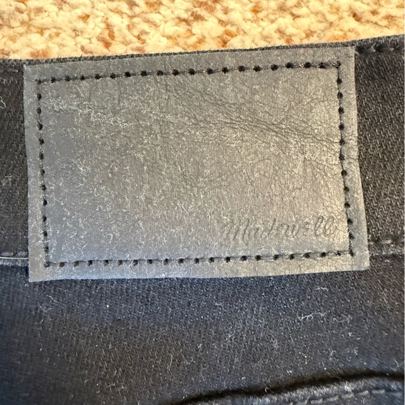 Madewell Tall Kick Out Crop Jeans black size 29 tall NWT - Picture 7 of 8